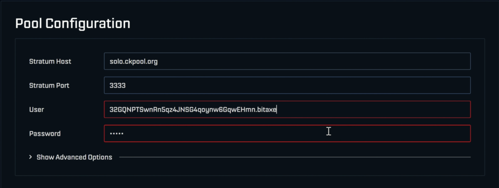 How to Set Up a Bitaxe to Mine Bitcoin bitaxe pool config