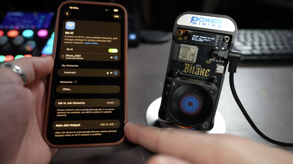 How to Set Up a Bitaxe to Mine Bitcoin bitaxe wifi config