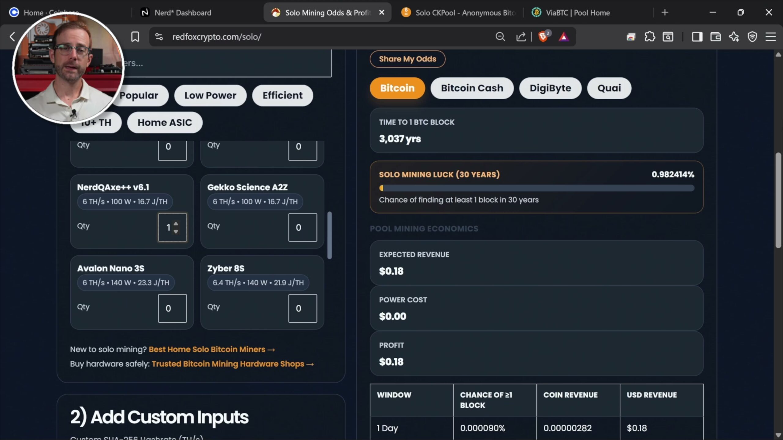 Bitcoin Mining for Beginners: Everything You Need to Start Solo mining profitability calculator and statistics
